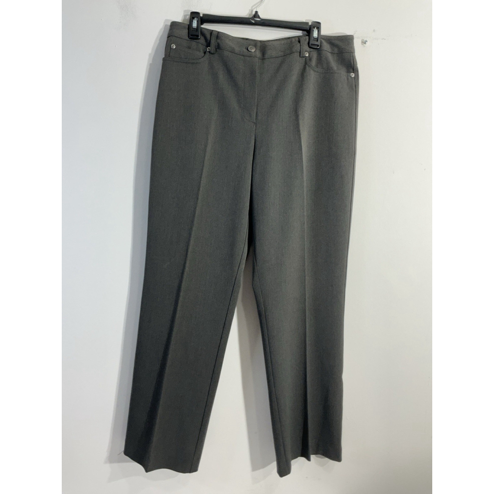 Womans Rafaella Career Trousers 14 Gray